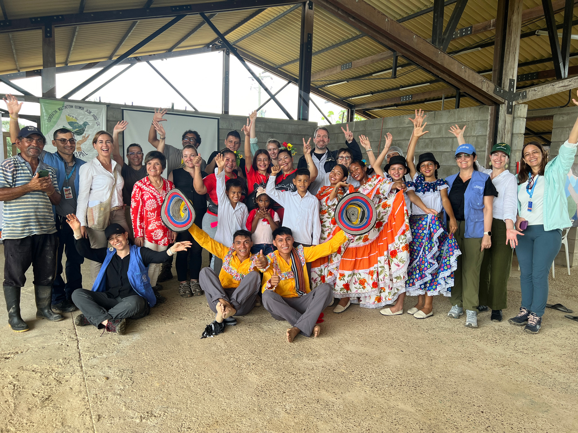 Comite San Jose Cierre de la visita del Comité Directivo al AETCR de Colinas, donde se conocieron los avances de la reincorporación socio económica de los y las firmantes de paz y se vivió una muestra artística con las y los integrantes del espacio.
